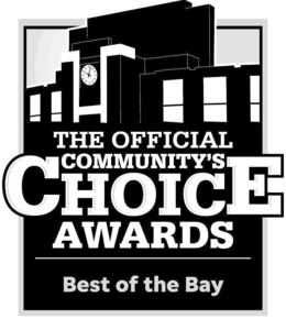 THE OFFICIAL COMMUNITY'S CHOICE AWARDS BEST OF THE BAY trademark