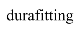 DURAFITTING trademark