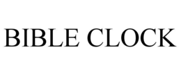 BIBLE CLOCK trademark
