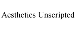 AESTHETICS UNSCRIPTED trademark