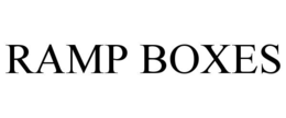 RAMP BOXES trademark