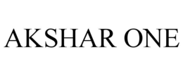 AKSHAR ONE trademark