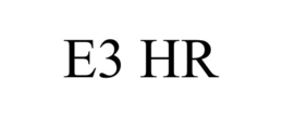 E3 HR trademark