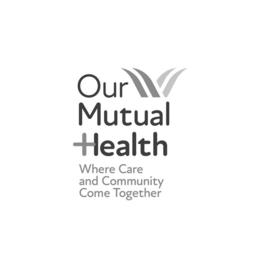 OUR MUTUAL HEALTH WHERE CARE AND COMMUNITY COME TOGETHER trademark