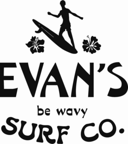 EVAN’S BE WAVY SURF CO. trademark