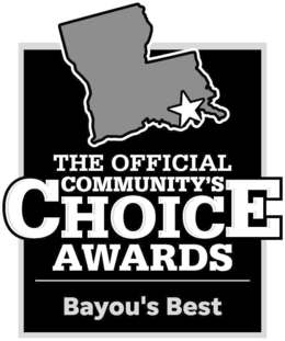THE OFFICIAL COMMUNITY'S CHOICE AWARDS BAYOU'S BEST trademark