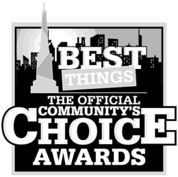 BEST THINGS THE OFFICIAL COMMUNITY'S CHOICE AWARDS trademark