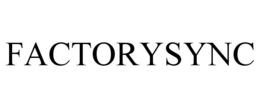 FACTORYSYNC trademark