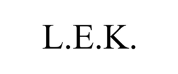 L.E.K. trademark