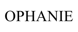 OPHANIE trademark