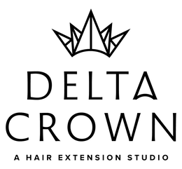 DELTA CROWN A HAIR EXTENSION STUDIO trademark