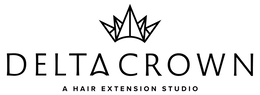 DELTA CROWN A HAIR EXTENSION STUDIO trademark