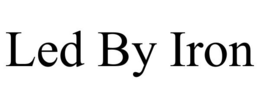 LED BY IRON trademark