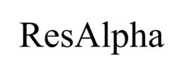RESALPHA trademark