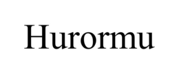HURORMU trademark