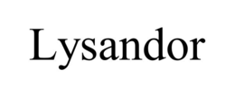 LYSANDOR trademark