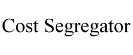 COST SEGREGATOR trademark