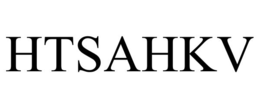 HTSAHKV trademark