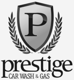 P PRESTIGE CAR WASH & GAS trademark