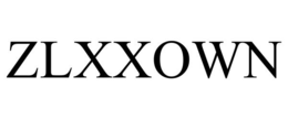 ZLXXOWN trademark