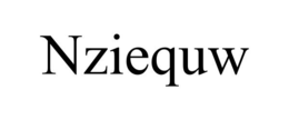 NZIEQUW trademark