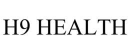 H9 HEALTH trademark