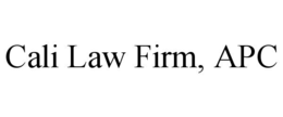 CALI LAW FIRM, APC trademark