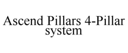 ASCEND PILLARS 4-PILLAR SYSTEM trademark
