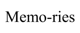 MEMO-RIES trademark
