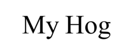 MY HOG trademark
