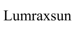 LUMRAXSUN trademark