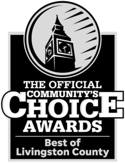 THE OFFICIAL COMMUNITY'S CHOICE AWARDS BEST OF LIVINGSTON COUNTY trademark