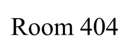 ROOM 404 trademark