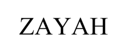ZAYAH trademark