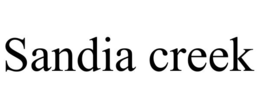SANDIA CREEK trademark