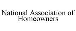 NATIONAL ASSOCIATION OF HOMEOWNERS trademark