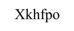 XKHFPO trademark