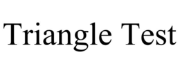 TRIANGLE TEST trademark