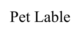 PET LABLE trademark