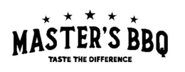 MASTER'S  BBQ TASTE THE DIFFERENCE trademark