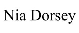 NIA DORSEY trademark