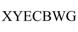 XYECBWG trademark