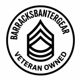 BARRACKSBANTERGEAR VETERAN OWNED trademark
