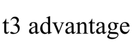 T3 ADVANTAGE trademark