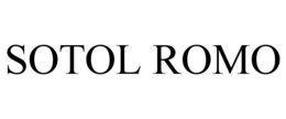 SOTOL ROMO trademark