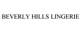 BEVERLY HILLS LINGERIE trademark