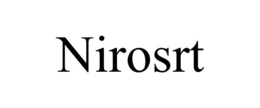 NIROSRT trademark