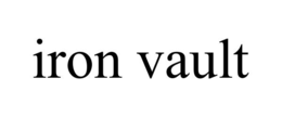 IRON VAULT trademark