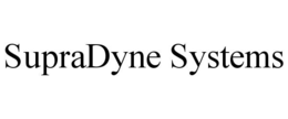 SUPRADYNE SYSTEMS trademark