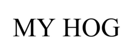 MY HOG trademark
